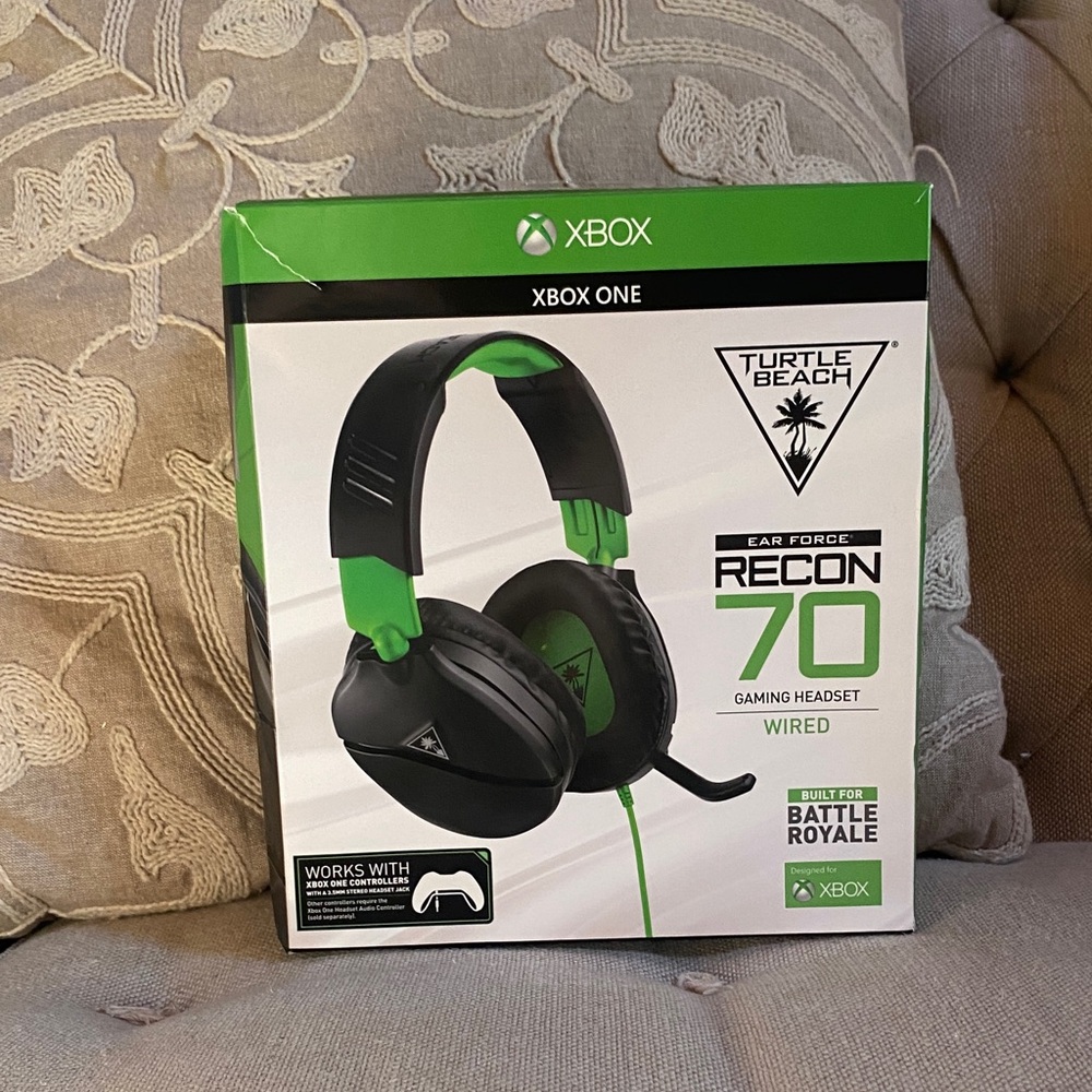 Recon 70 Gaming Headset - Black and Green